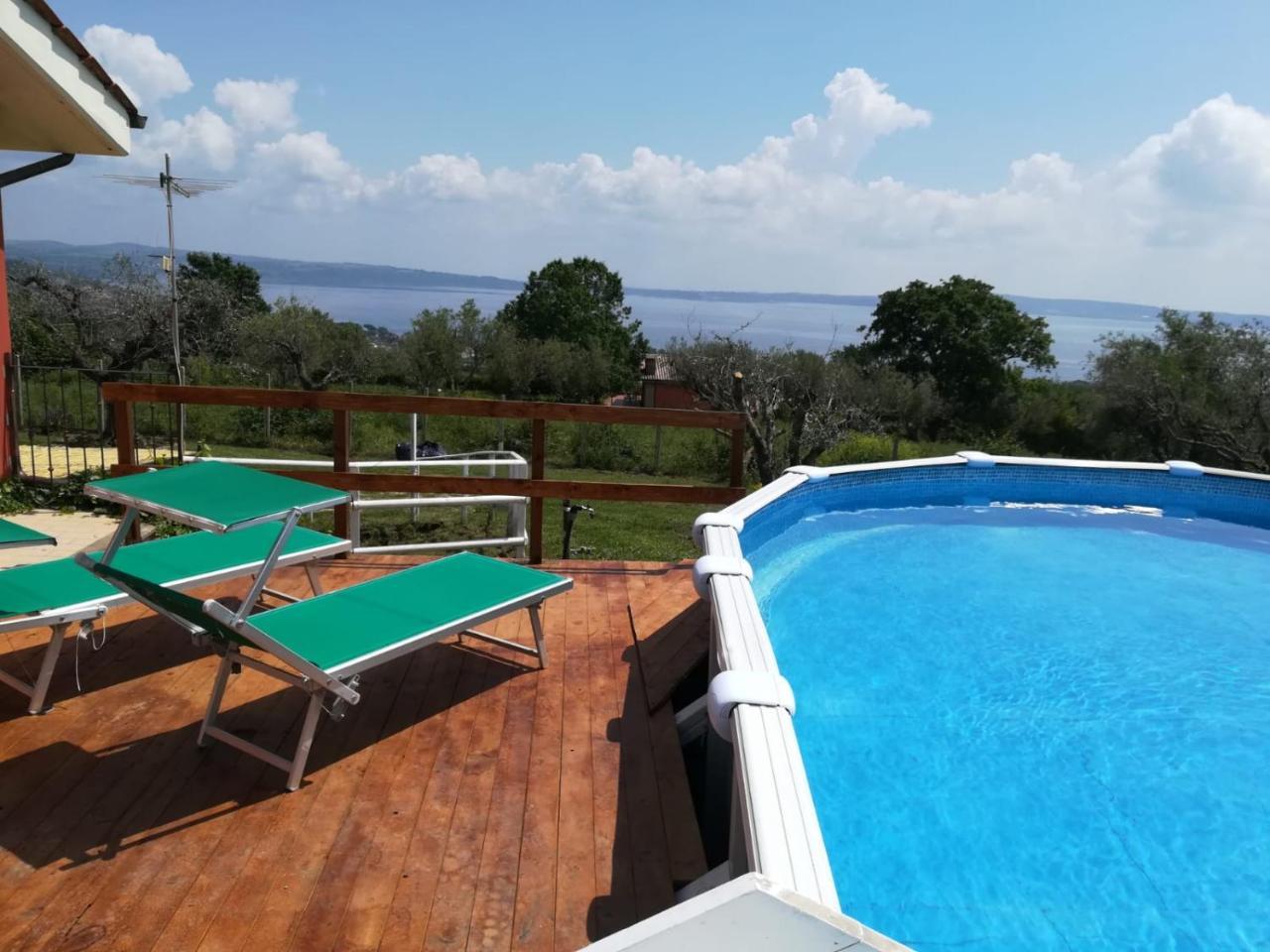 Il Poggio Degli Ulivi Apartment Trevignano Romano Exterior foto